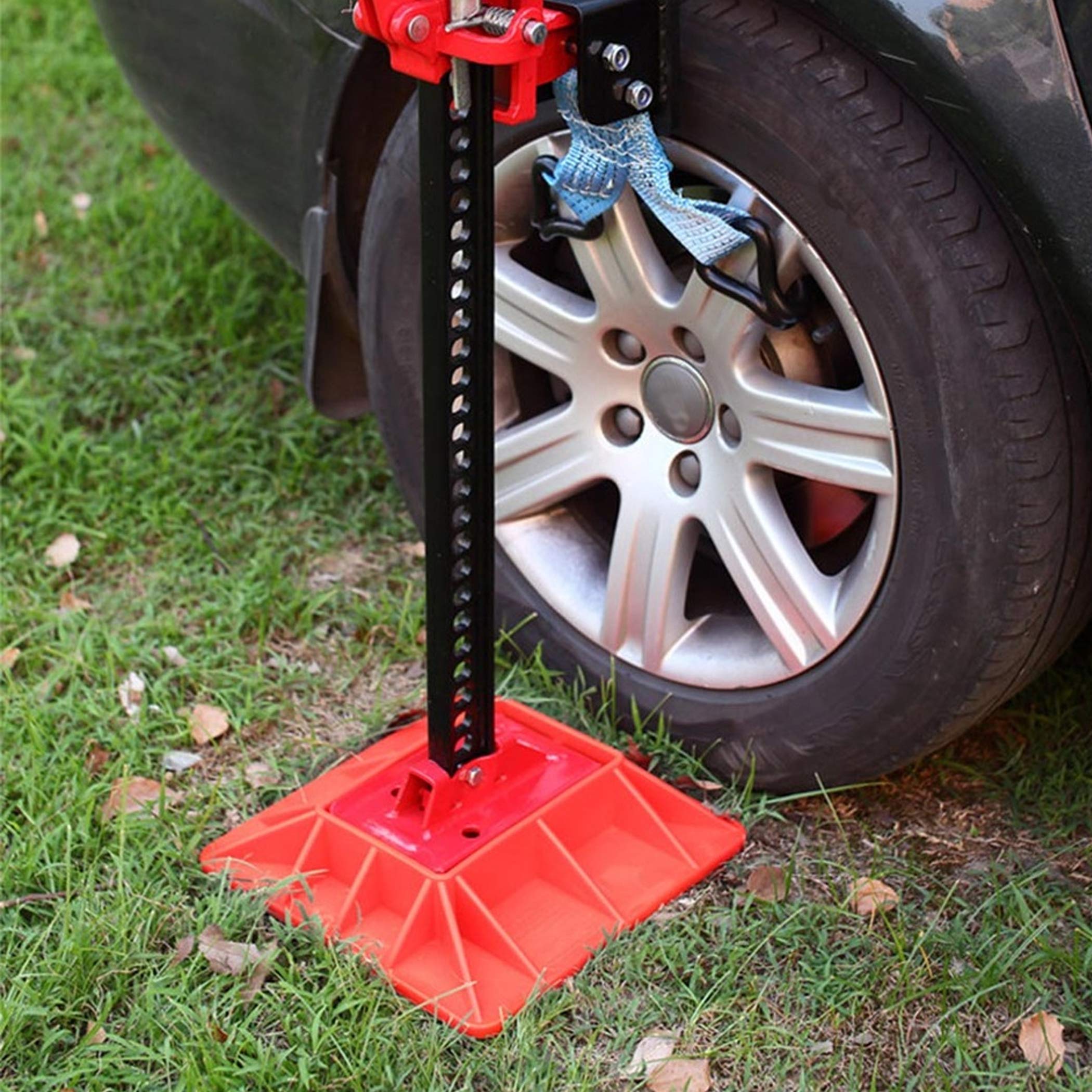 AR-PRO bright red jack accessory improves visibility on the trail