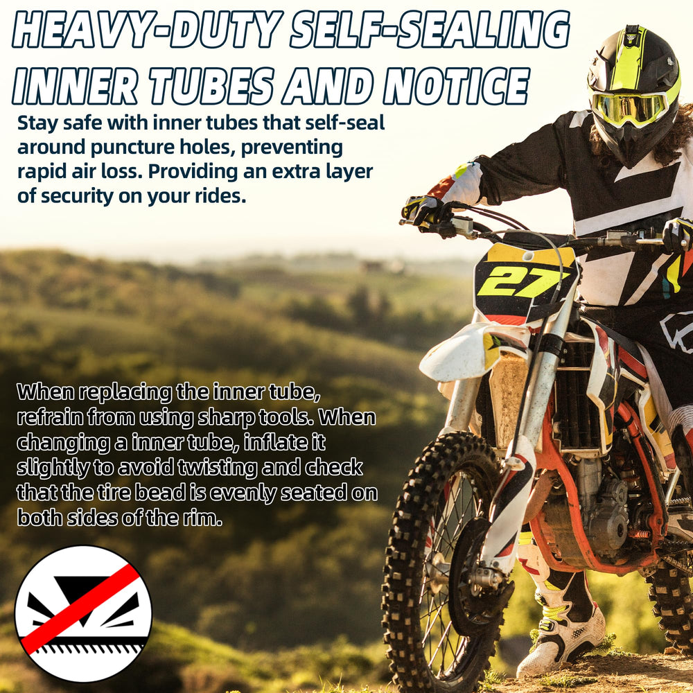 AR-PRO compatible dirt bike inner tube fitting multiple brands and models