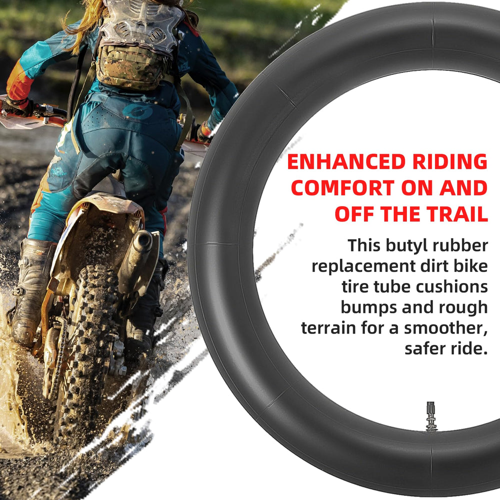 Easy installation with proper bead seating improves sealing and performance.