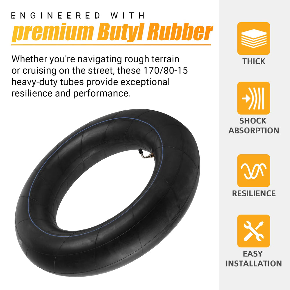 Easy installation with AR-PRO 170/80-15 tube saves time.