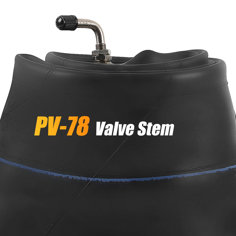 Heavy-duty butyl rubber AR-PRO inner tube withstands rugged riding.
