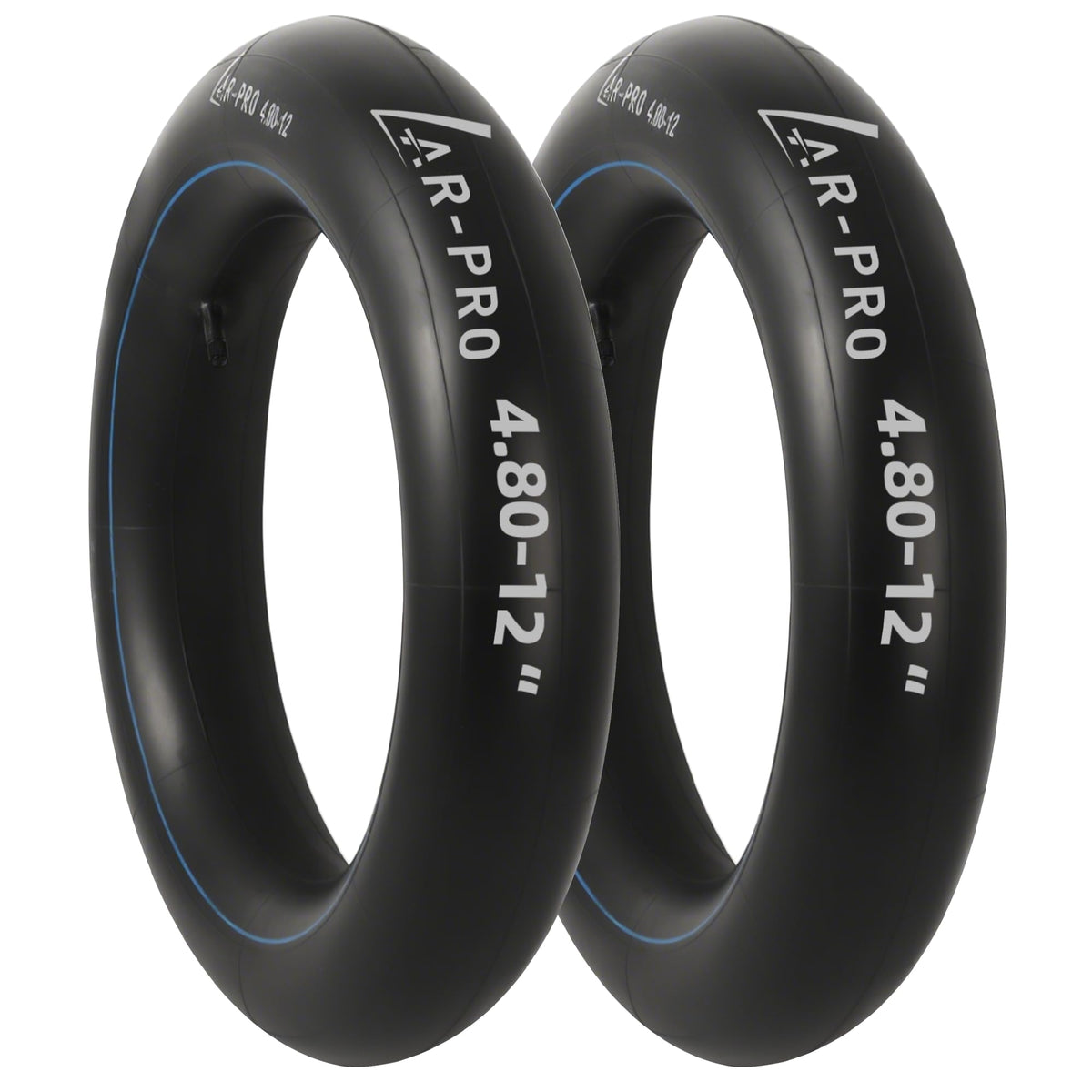 AR-PRO inner tube with TR13 valve for 4.80-12 tires ensures secure inflation