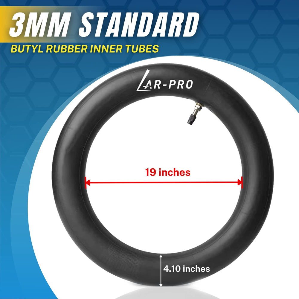 AR-PRO heavy-duty inner tube packed for dirt bike riders.