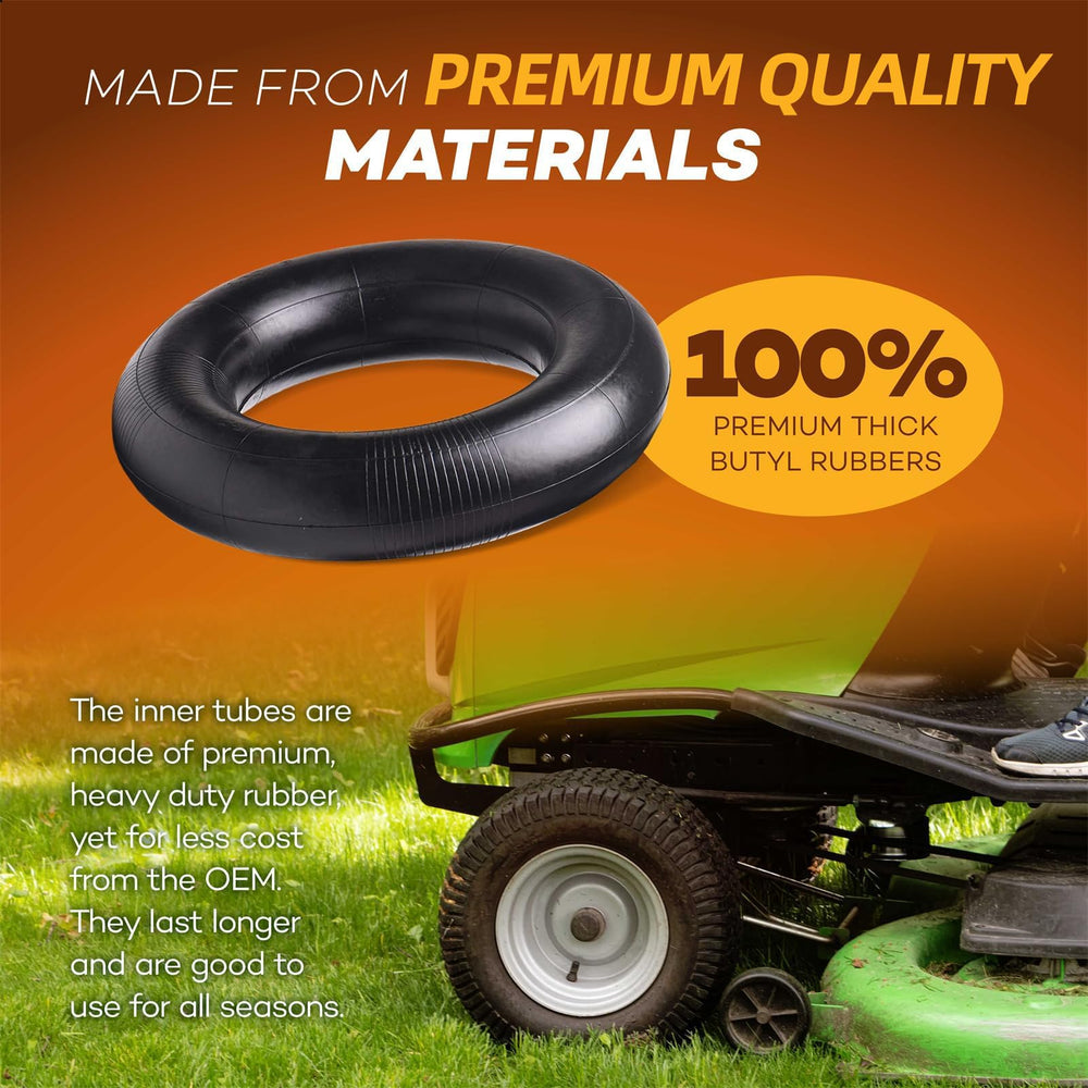 AR-PRO lawn mower and ATV tubes ready for yard work