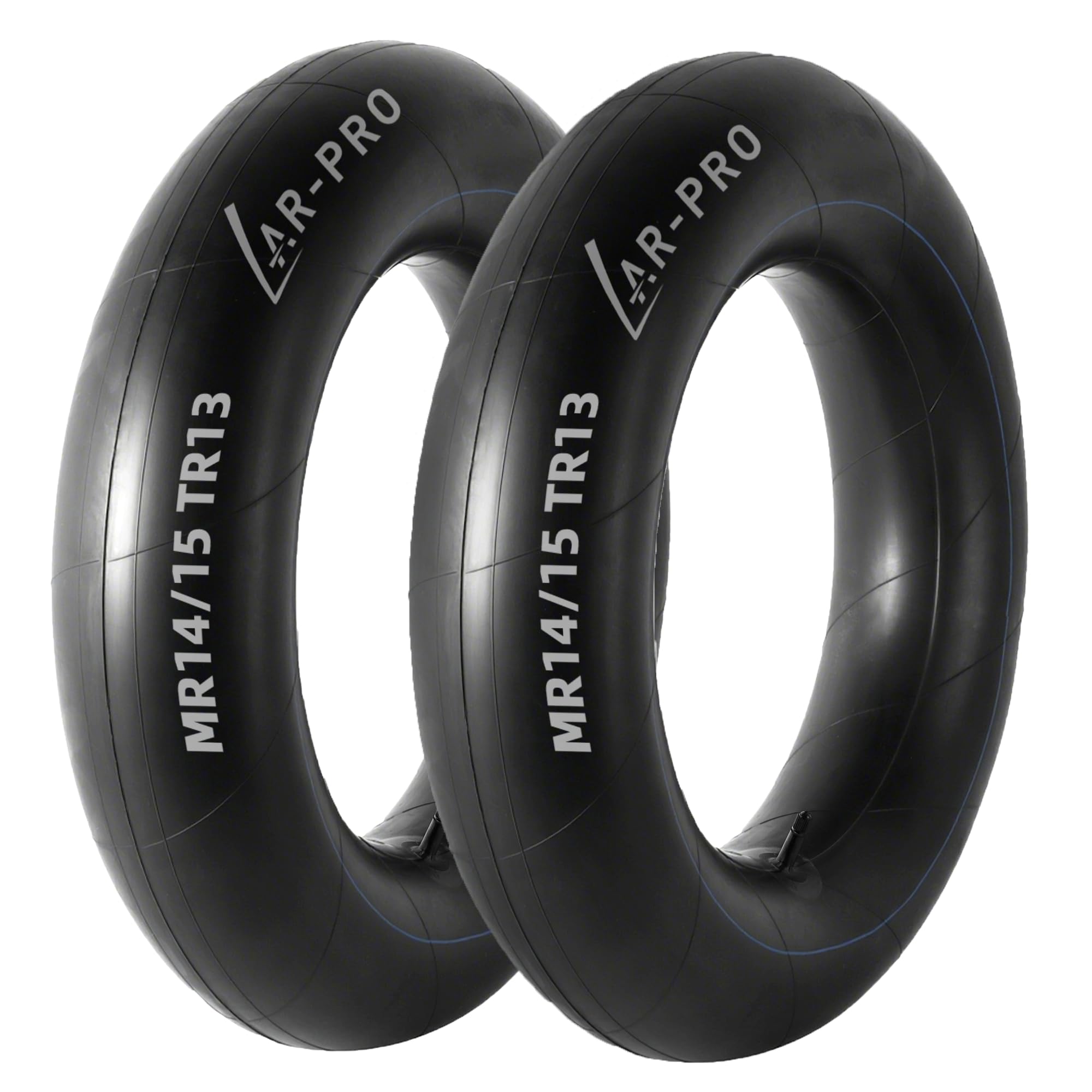 AR-PRO MR14/15 inner tube with TR13 stem for rugged lawn tires.