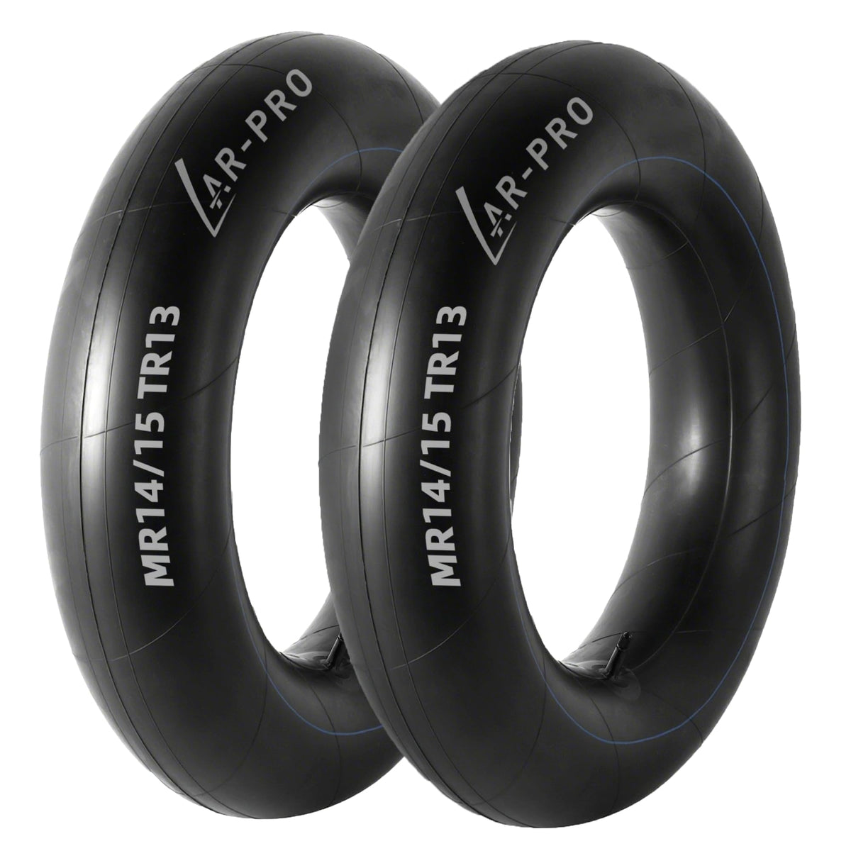 AR-PRO MR14/15 inner tube with TR13 stem for rugged lawn tires.