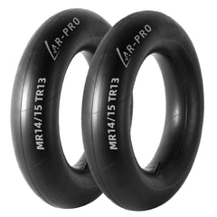 AR-PRO MR14/15 inner tube with TR13 stem for rugged lawn tires.