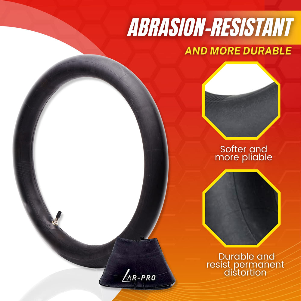 AR-PRO pinch-puncture-resistant inner-tube; designed for rugged trails.
