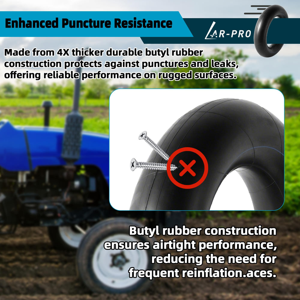 AR-PRO puncture resistance inner tube enhances durability in outdoor use