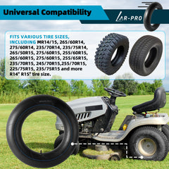 TR13 straight valve stem ensures secure inflation across compatible tire sizes