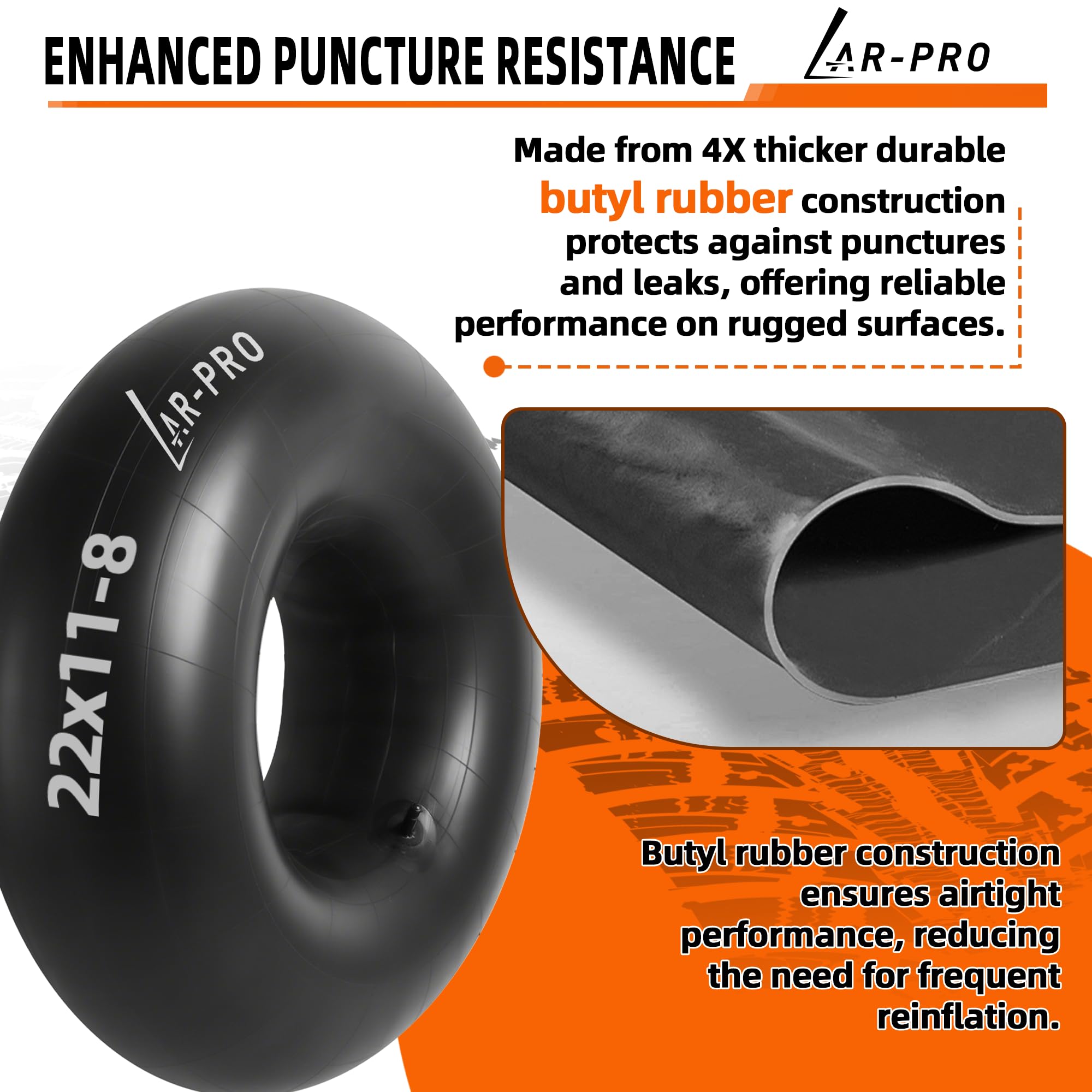 AR-PRO inflation setup showing TR13 valve and secure seal