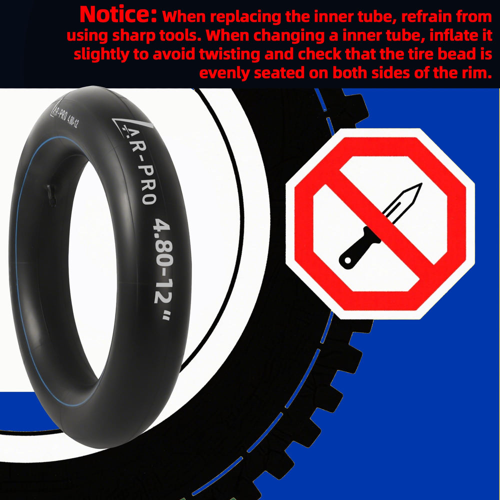 AR-PRO two-pack inner tubes ready for quick replacement