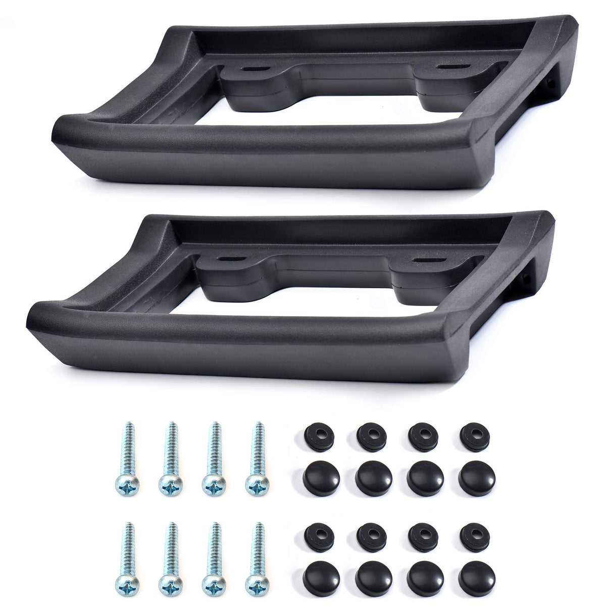 AR-PRO Ultimate bumper guard front view provides durable rubber protection for the bumper