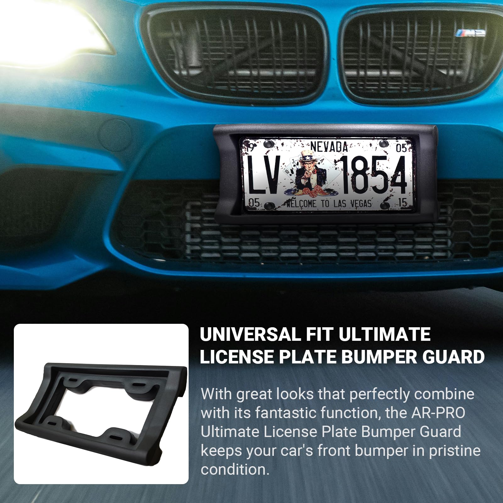 AR-PRO bumper guard protecting the bumper during everyday driving