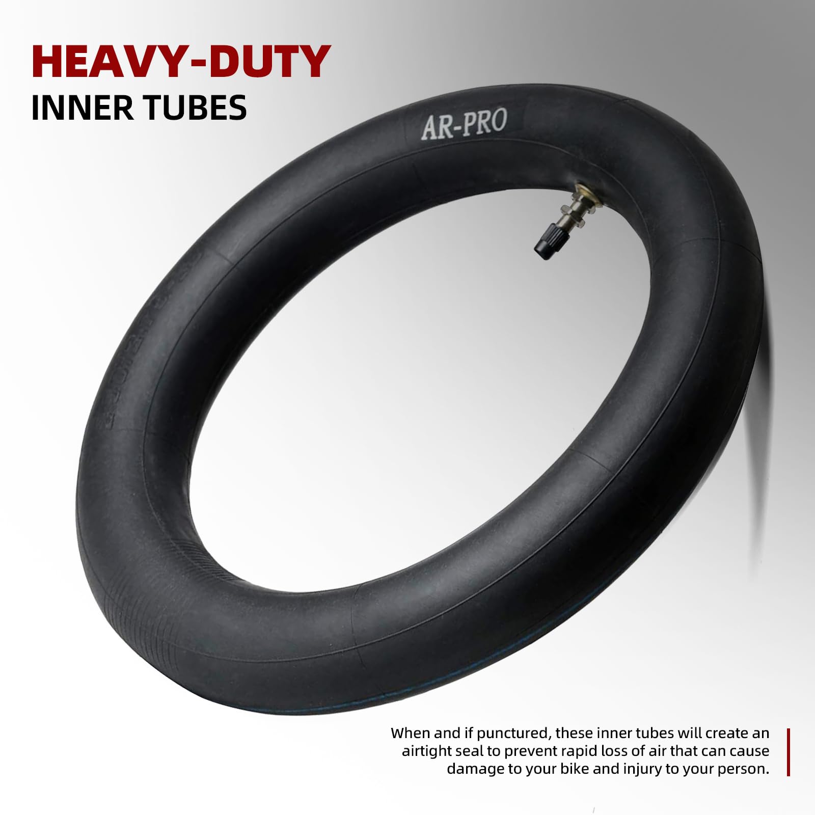 AR-PRO inner tube for Yamaha TTR 90/100, steady grip on uneven terrains