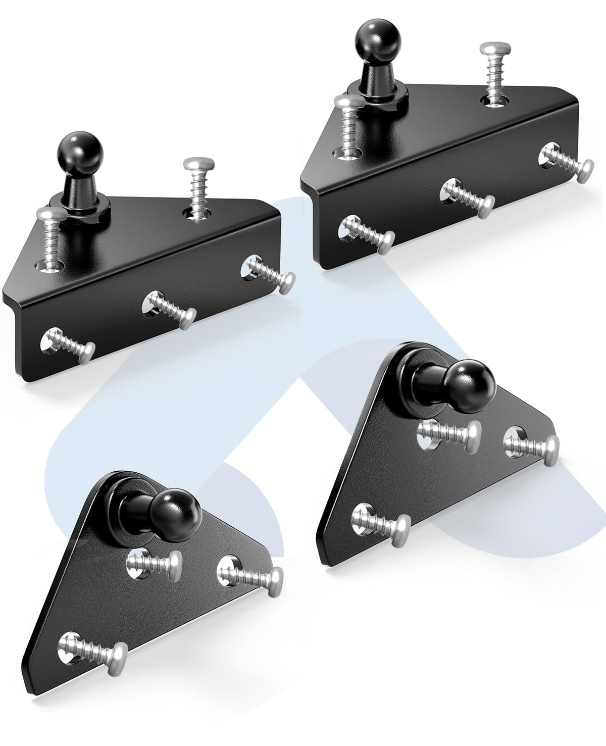 ARANA 13mm bracket angled mount demonstrates sturdy, reliable gas spring mounting.
