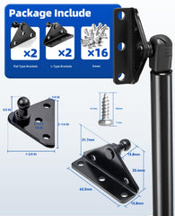 ARANA 13mm bracket flat-mount reveals compact design for versatile installations.
