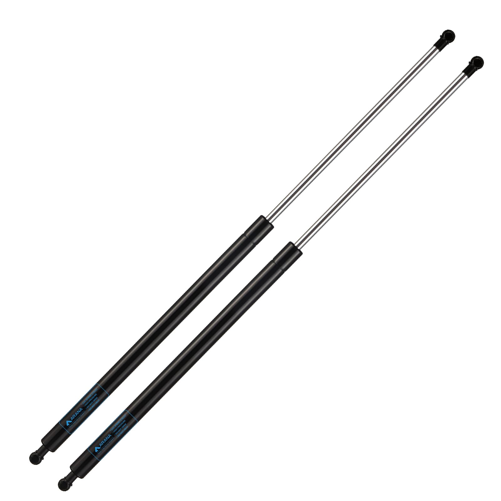 ARANA 28-inch 100lb gas struts installed on a heavy lid for smooth lift