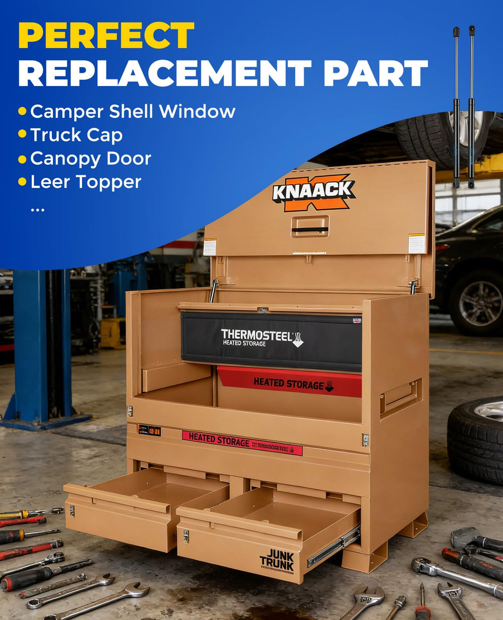 ARANA 17-inch extension supports tall toolbox lids.