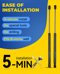 ARANA 977-2PK struts-lid-lift provide sturdy lid support.