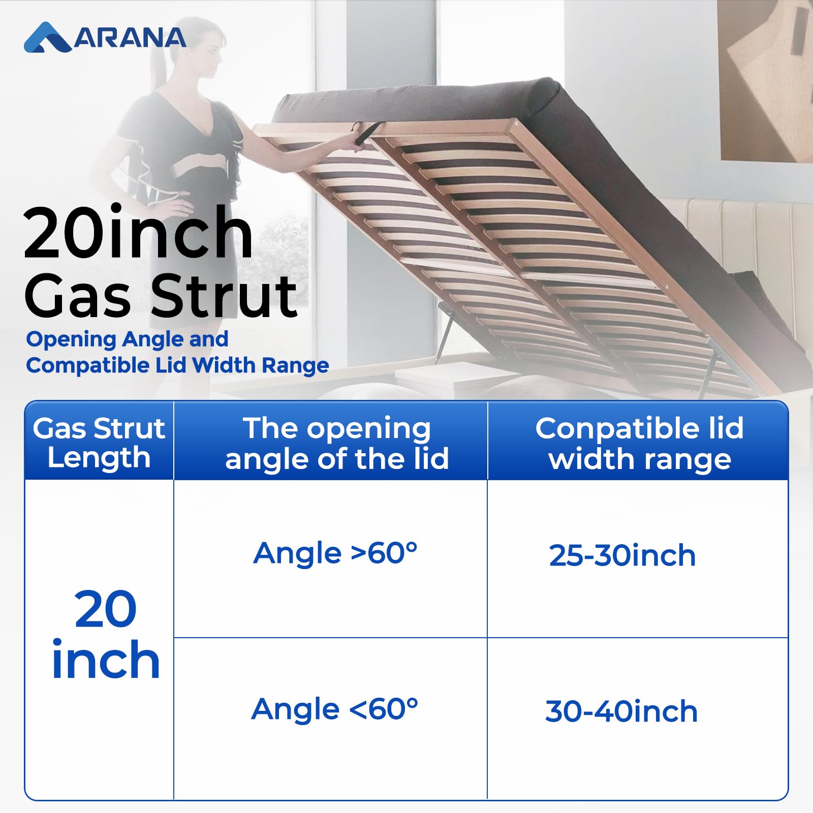ARANA ball-head integrated design for reliable mounting