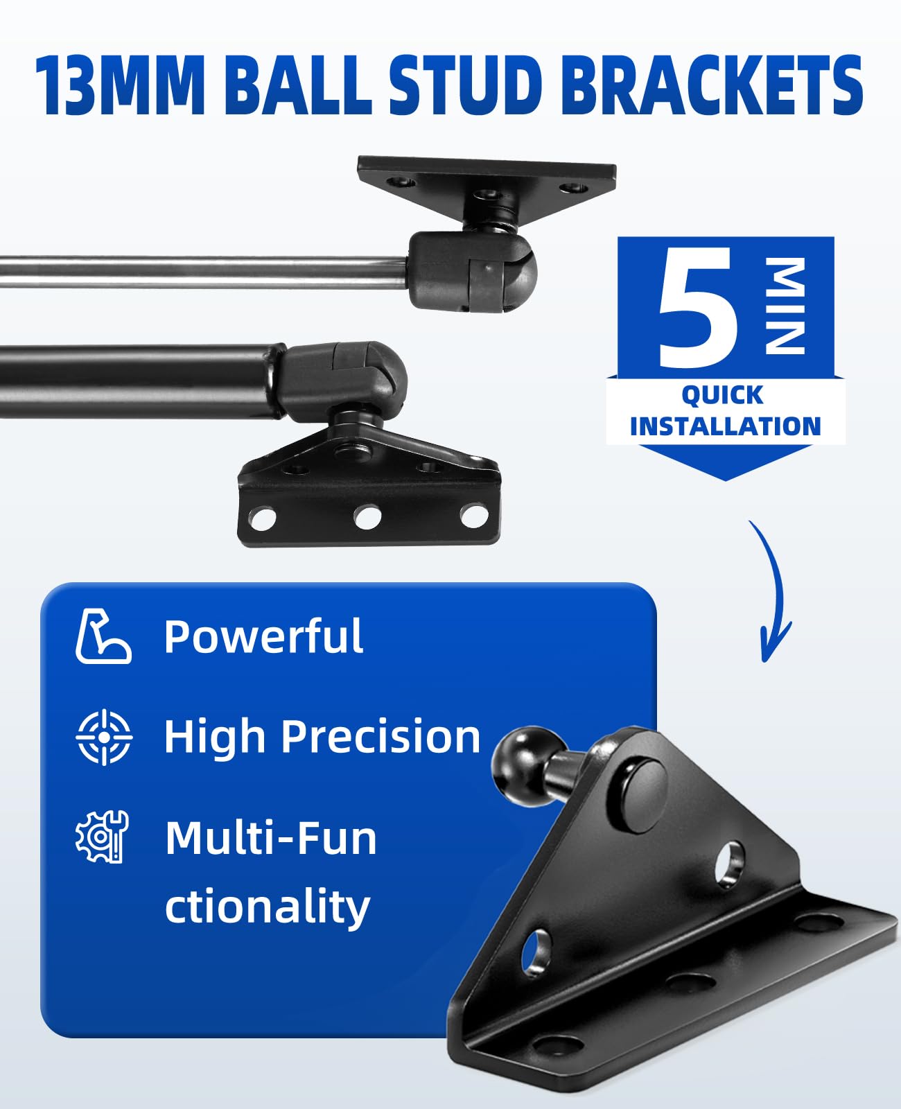 ARANA bracket screws included indicate prepared-to-use kit for quick setup.