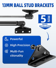 ARANA bracket screws included indicate prepared-to-use kit for quick setup.