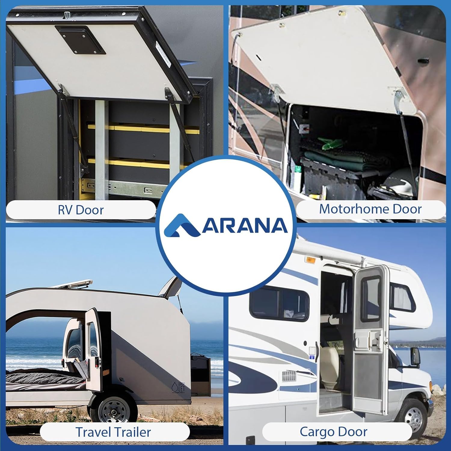 Compressed length view showing 11-8 inch fit for tight spaces