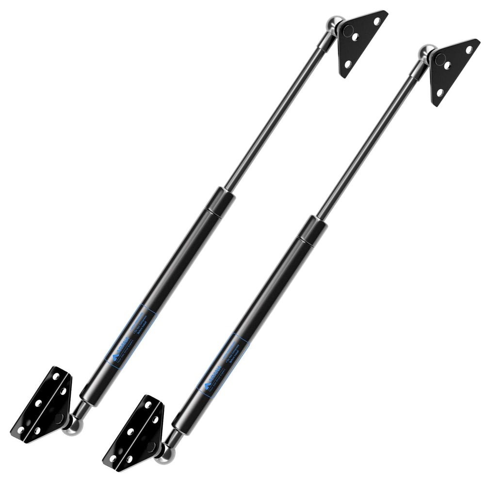 ARANA gas struts 20-inch with brackets installed for smooth lid lift.