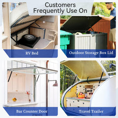 Close-up of chrome-plated ARANA struts showing durable joints.