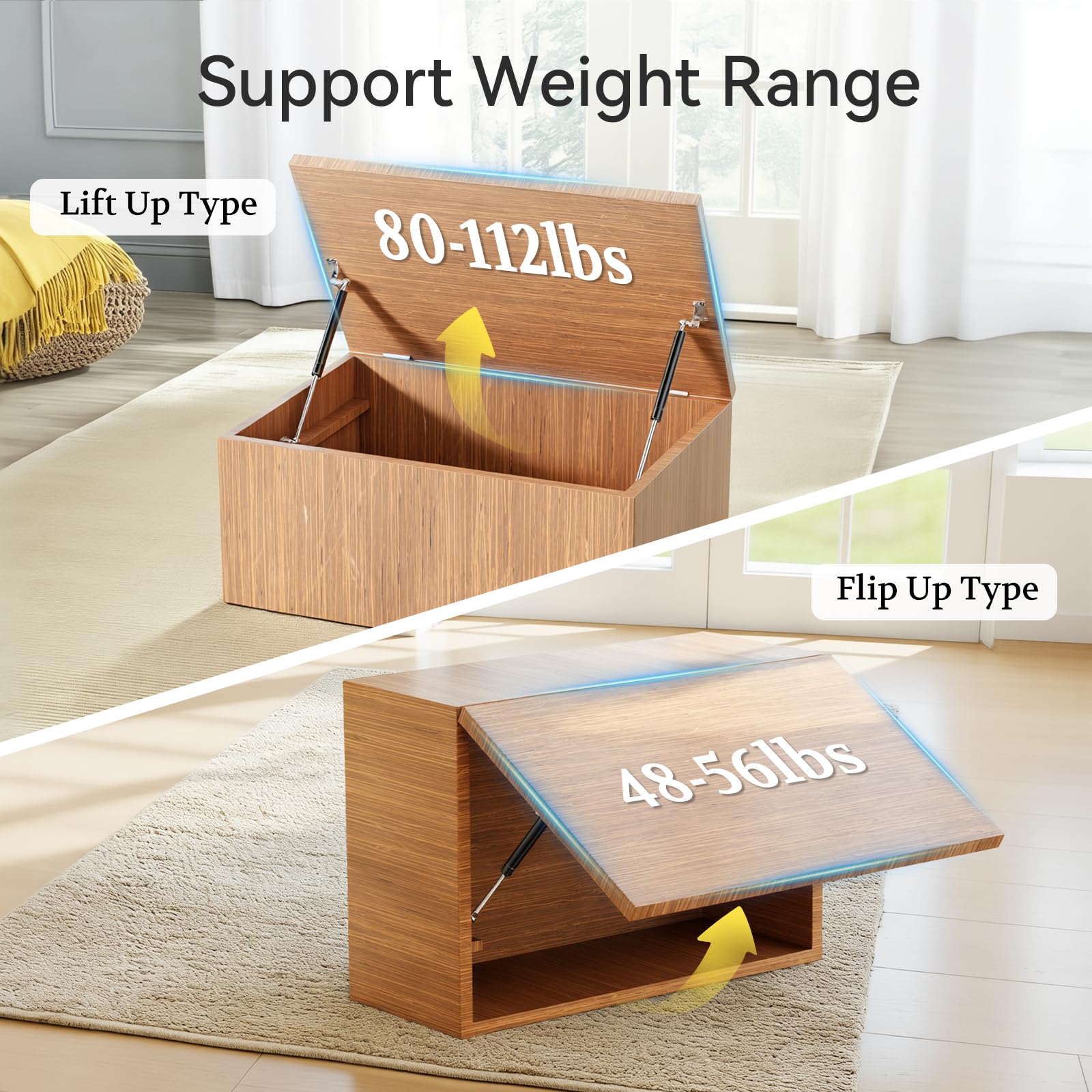High-carbon steel ARANA struts for longevity