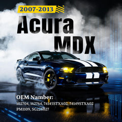 ARANA hood struts in action on Acura MDX front open hood