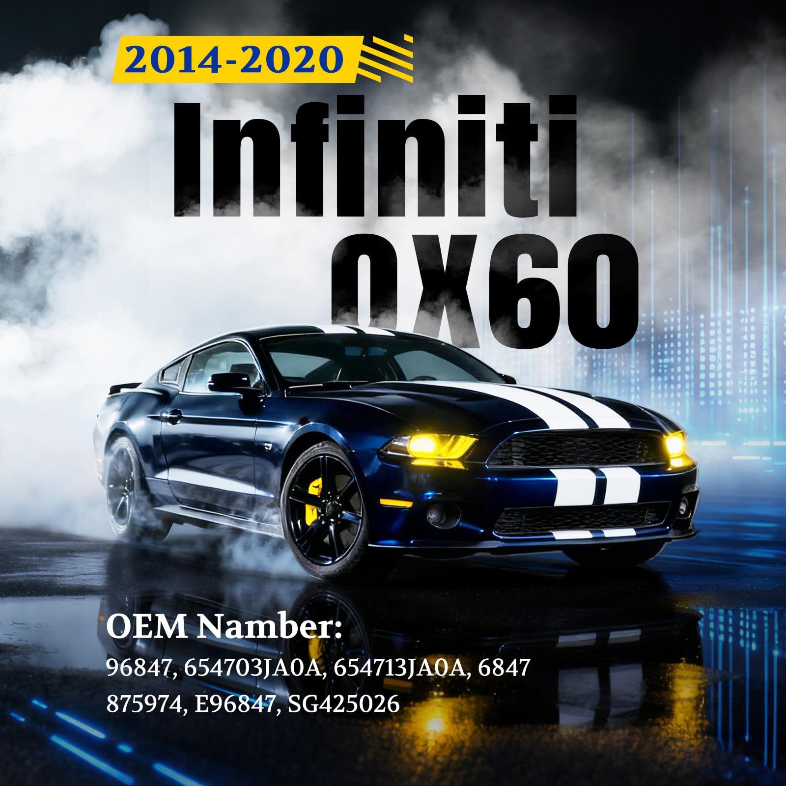 ARANA Infiniti QX60 hood struts side installation demonstrates quick DIY upgrades.