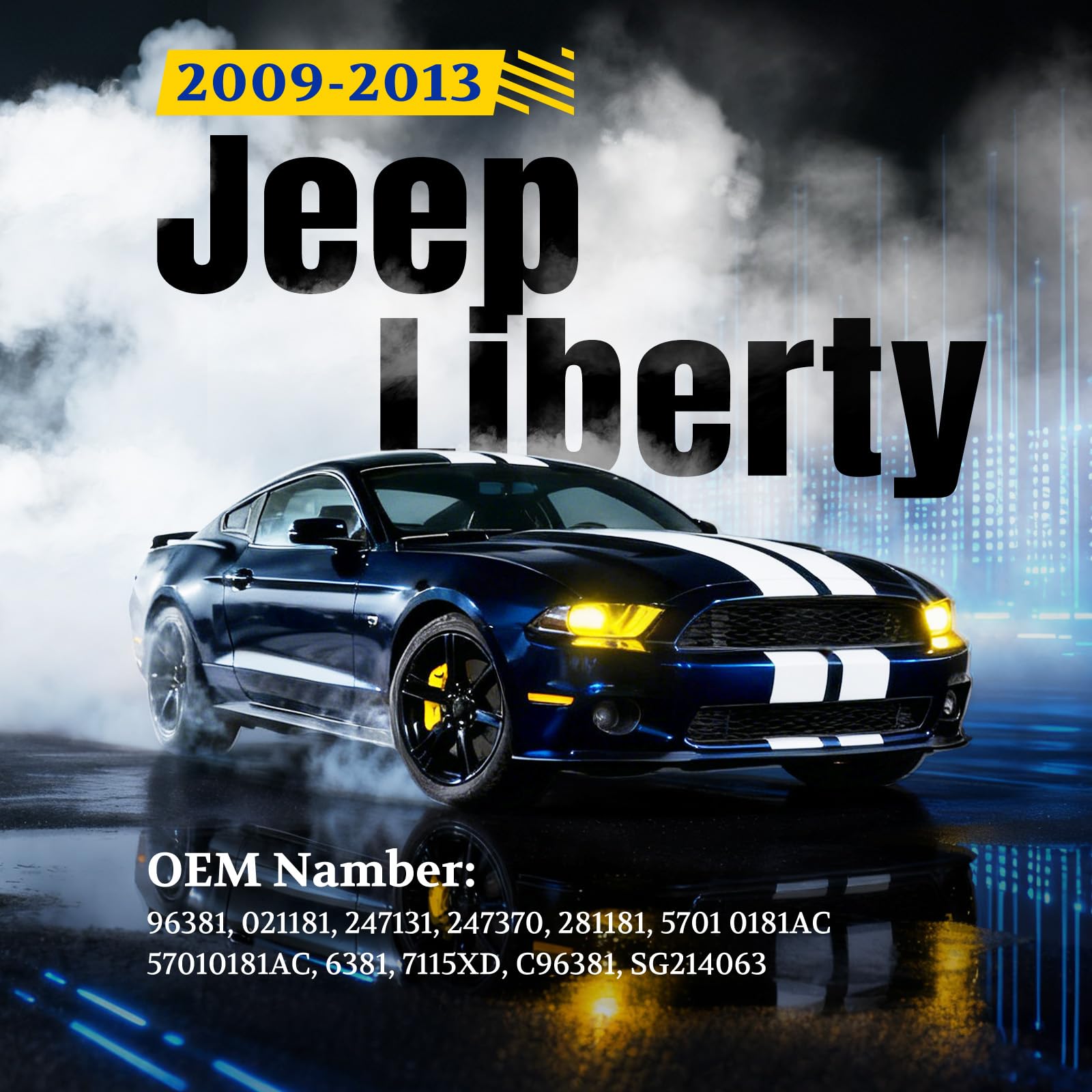 ARANA Jeep Liberty rear liftgate struts demonstrate durable, all-weather performance