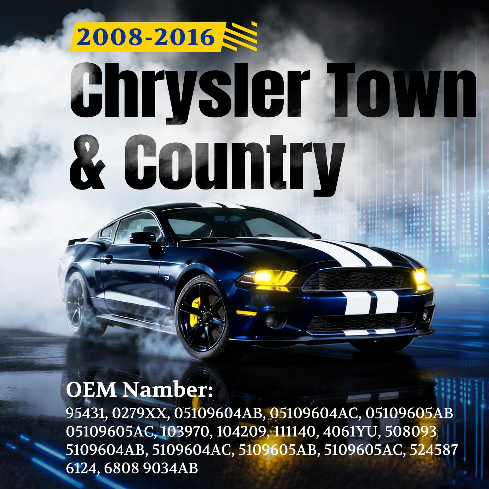 ARANA back door shocks on a Town & Country provide steady lift in cold weather.