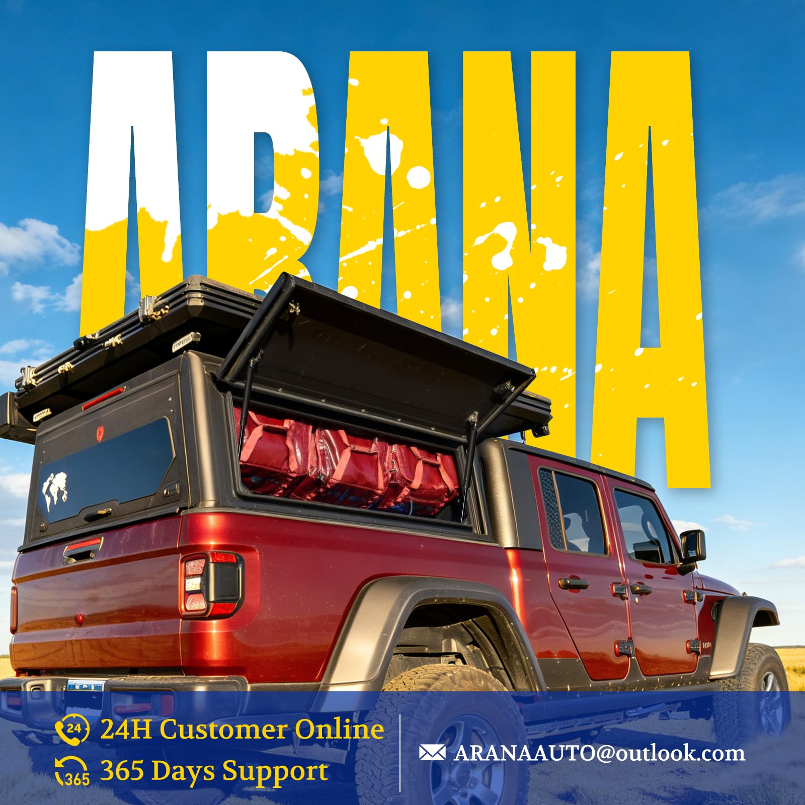 ARANA ML13-60 60LB shocks in a two-piece set for balanced lifting.