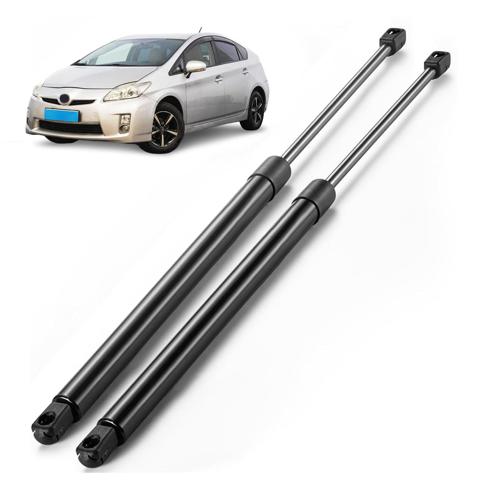 ARANA Prius rear hatch strut side view improves trunk access.