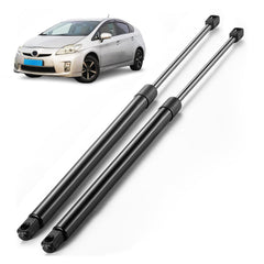 ARANA Prius rear hatch strut side view improves trunk access.