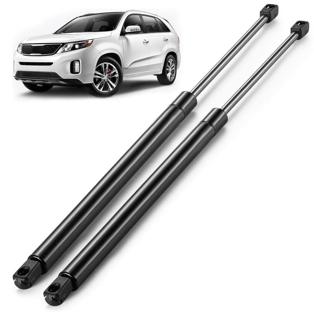 ARANA rear-hatch-struts-kit shows chrome finish and durable lift support for Kia Sorento.