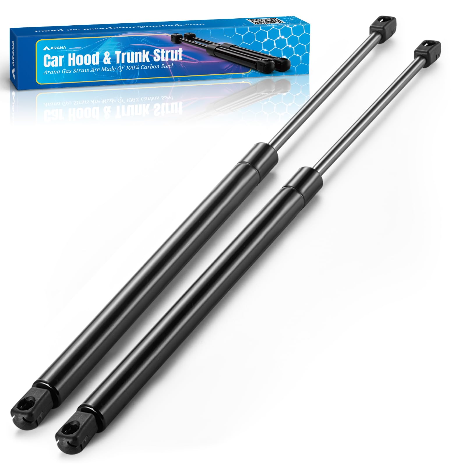 ARANA rear window struts for TJ 1997-2006, boxed, ready for easy replacement