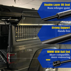 ARANA SL13-60 replacement struts easing a boat hatch.