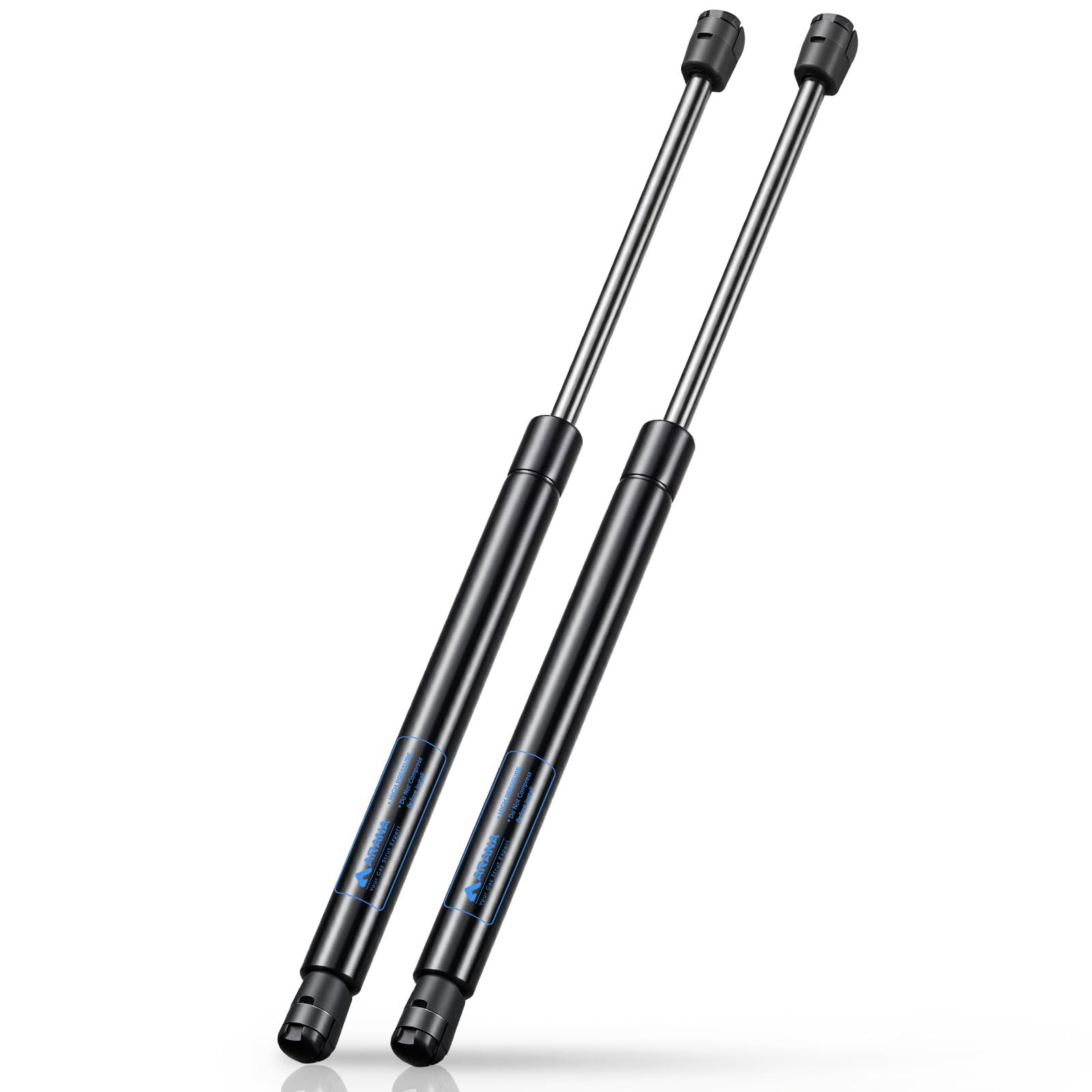 ARANA SX140P15 gas struts for 14-inch toolbox lid assembly provide steady lift.