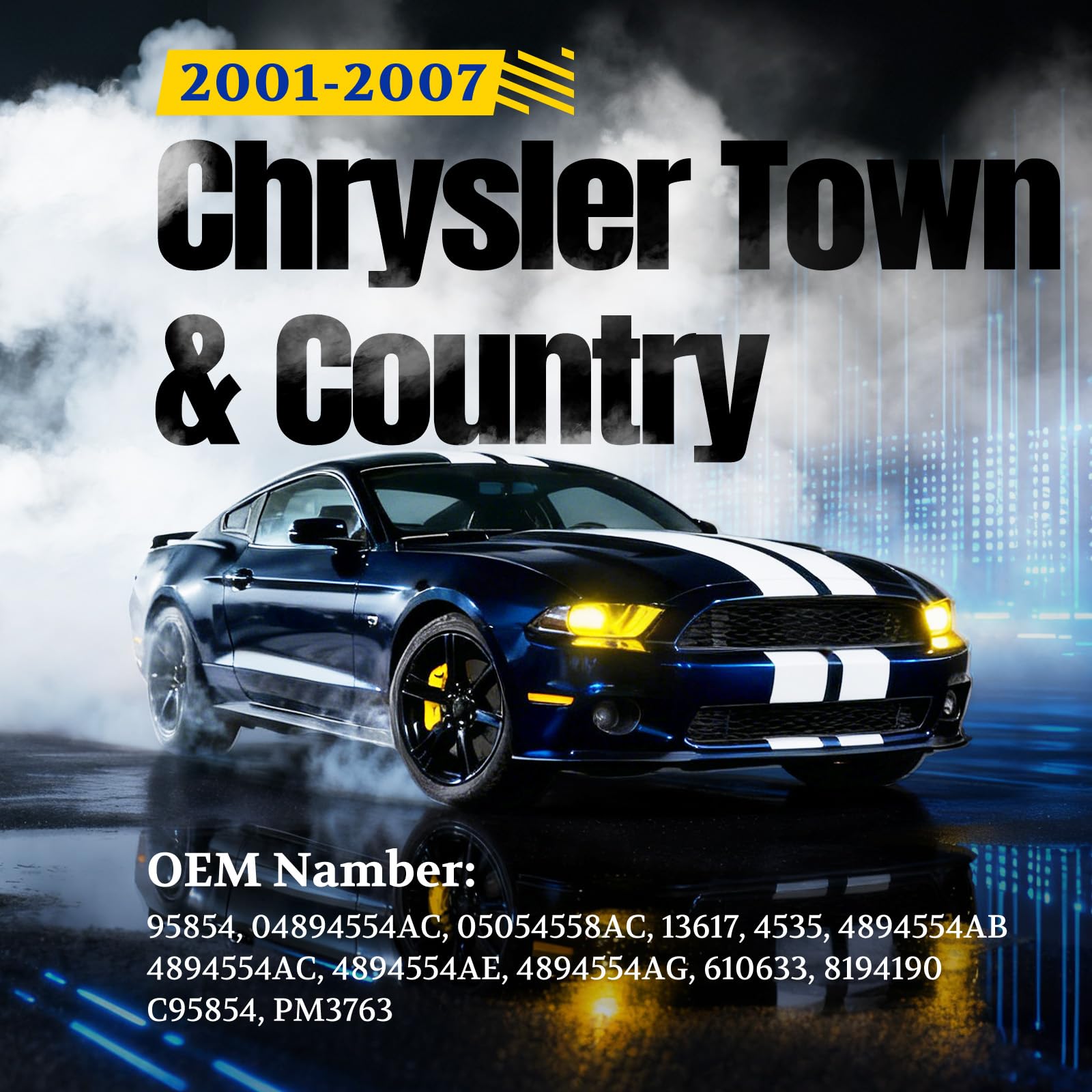 ARANA tailgate shocks for Chrysler Town & Country deliver smooth lifting.