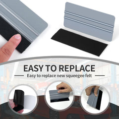 Arayker anti-slip handle keeps grip secure during installation.