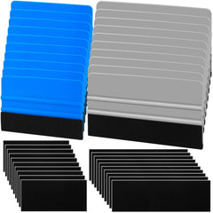 Arayker blue felt-edge squeegee for precise vinyl application and bubble control