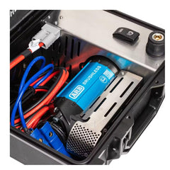 ARB CKBLP12 compact unit in-truck setup shows portability and quick setup.