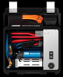 ARB CKBLP12 premium portable air compressor during tire inflation on rugged trails.