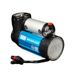 ARB CKBLA12 brushless air compressor provides rapid output boost for faster tire inflation.