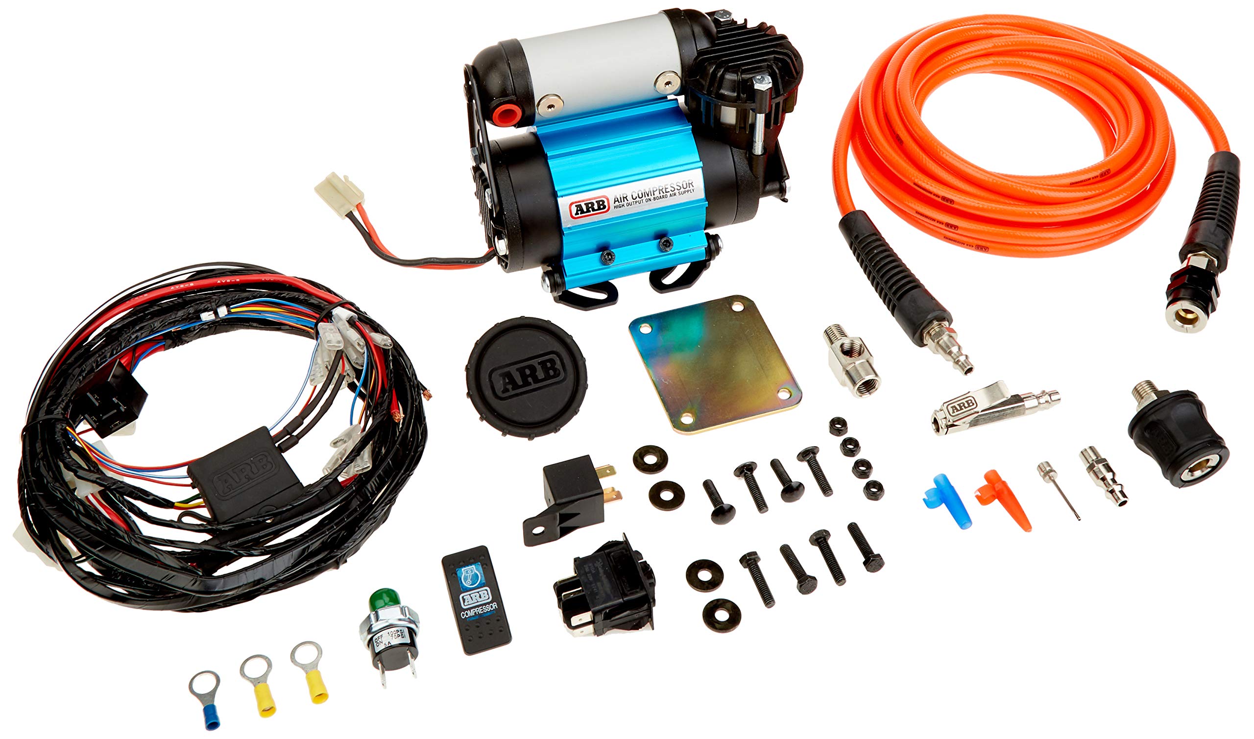 ARB quick fitting enables universal connections with minimal setup.