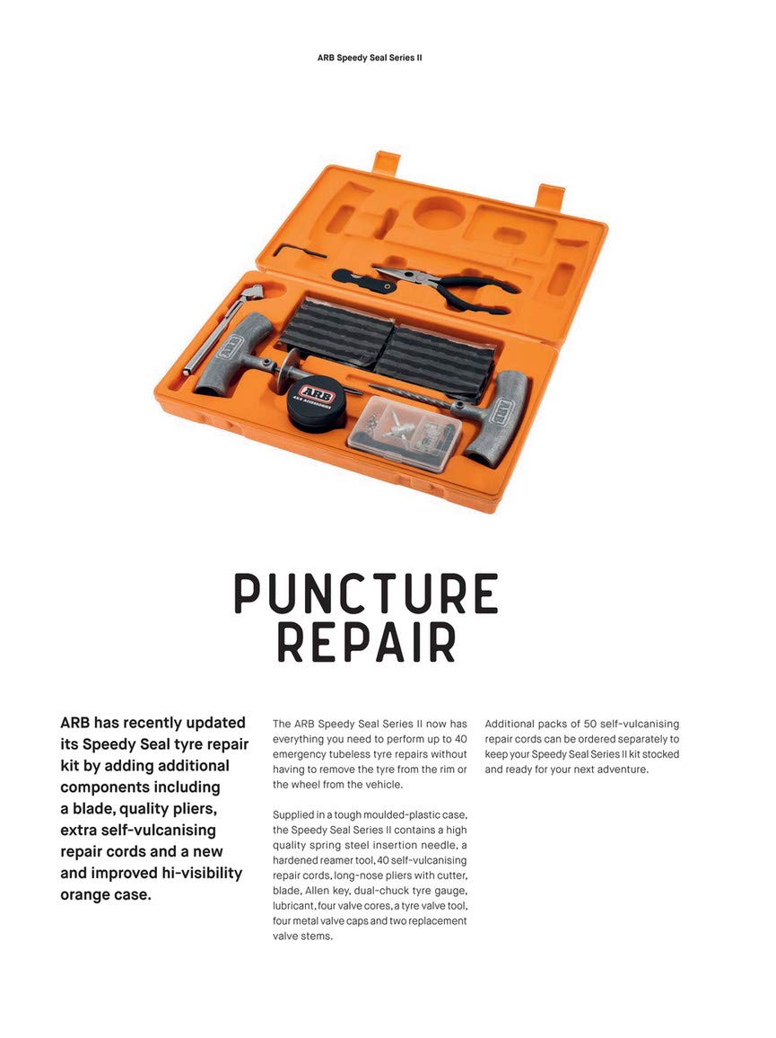 ARB Speedy Seal II pliers and blade for trimming